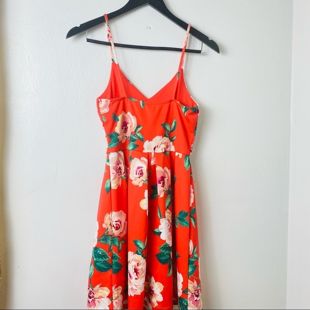 Monteau Floral Summer Dress Multi Colors Sz XS - Picture 2 of 14